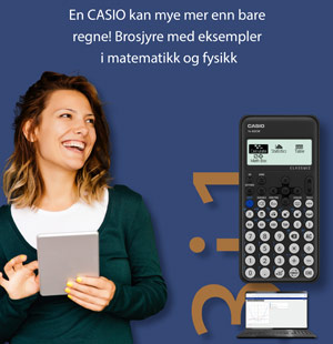 ClassWiz-serien har sterke kvaliteter også utover ren kalkulasjon